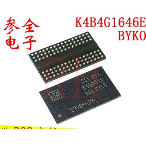 MeiXinYuan new original K4B4G1646E-BYK0 K4B4G1646E-BYKO K4B4G1646E BGA 4G Memory chip DDR3 256 * 16