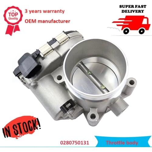 Brand New Throttle Body Assy 0280750131 with Motor and TPS For Volvo C70 V70 S80 XC90 OE 8677867 30711554 30711553 0280750103