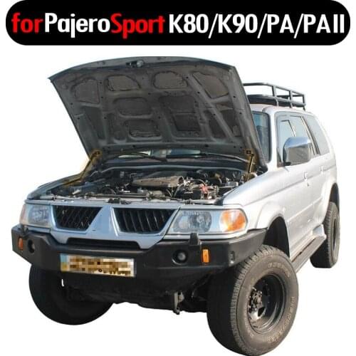For Mitsubishi Pajero Sport 1st K80/K90/PA/PA II 1996-2008 Front Bonnet Hood Damper Gas Struts Lift Support Shock Absorber