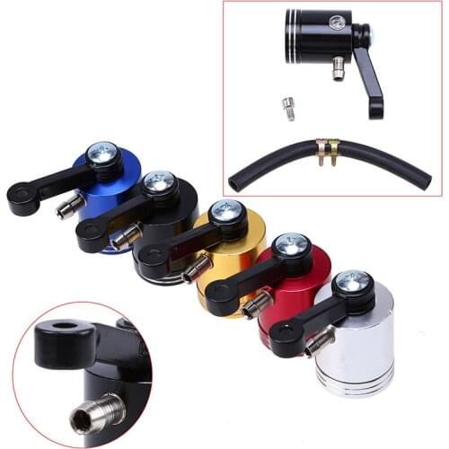 CNC Motorcycle Fluid Oil Reservoir Front Brake Clutch Tank Oil Cup For Honda Yamaha Ducati Suzuki Harley Aprilia Benelli BMW