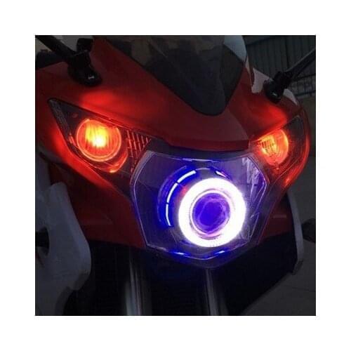 Suzuki GSXR1000 GSXR 1000 09-16 K9 L1 L3 L5 L6 motorcycle headlight assembly LED front head light lamp bulb angel demon eye DRL