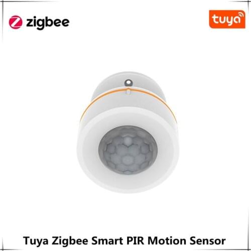 Tuya Zigbee Smart PIR Motion Sensor With Temperature and Humidity sensor Battery Powered or USB Charge Works With TUYA Hub