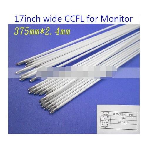 Universal Brand New 17 inch wide Backlight CCFL Lamps 375mm*2.4mm for 17'' w LCD Monitor new