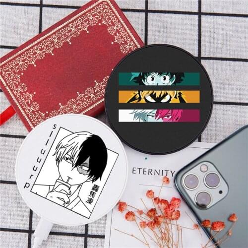 Japan Anime My Hero Wireless Charger for Iphone Wireless Charger Portable Charger for Iphone for Samsung for Huawei for xiaomi