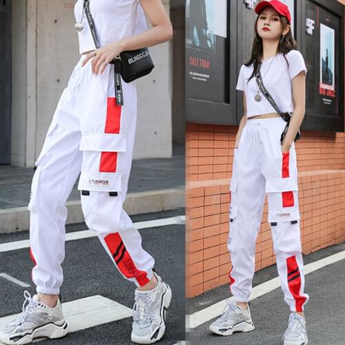 Women Pants Overalls Womens Summer High Waist Loose Straight Casual Sports Womens Pants Pantalones De Mujer