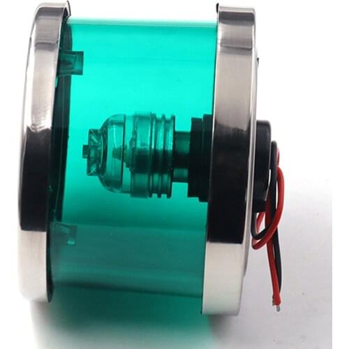 12V / 24V Marine Yacht Boat Green Stern Starboard LED Navigation Lights