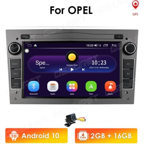 2 DIN Android 10 2G 64G CAR GPS for opel Vauxhall Astra H G J Vectra Antara Zafira Corsa Vivaro Meriva Veda NO DVD PLAYER wifi