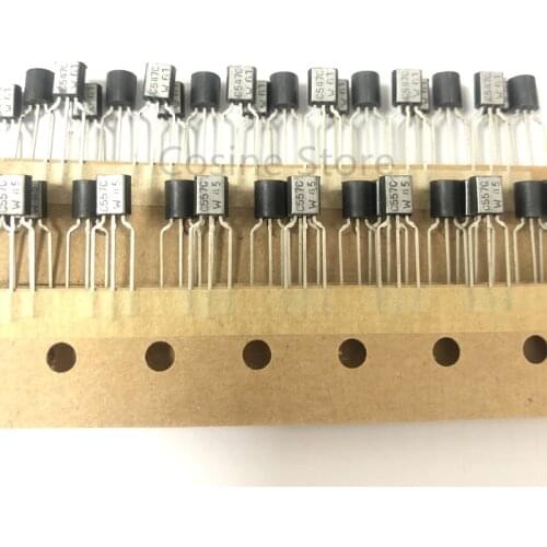 20 Pairs Original Audio Power Transistor Copper Feet BC547C BC557C