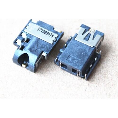 Audio Jack Headphone Port for Dell Inspiron 15 P65F 7566 7567 7446 Microphone Socket Connector