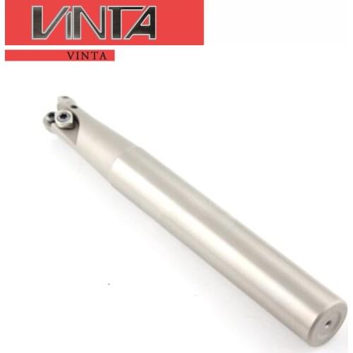 Free shipping EMRC10-4R10-120-1T Milling Cutter Cutting Tools Round Nose End Mills Mathcing CNC Inserts RPMT0802MO