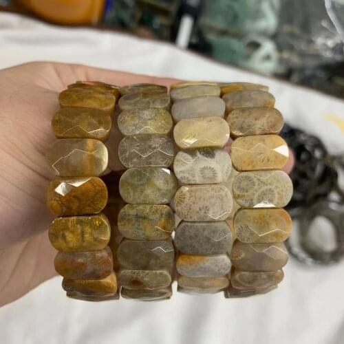 Natural Chrysanthemum Stone Beads Bracelet Natural Stone Bracelet Diy Jewelry Bracelet For Woman Wholesale