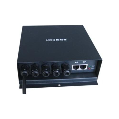 H801RA;4 ports salve LED pixel controller;work with computer network;support max 3412 pixels;TTL(SPI)signal output(LED Studio)