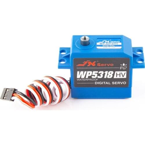 Jx WP5318HV WP5323LV 18kg Full Waterproof Metal Gear Digital Servo For Rc Racing Drone / Robot / Speed Racing Car Accessories