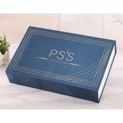 Logo customized matt hair extension magnetic paper gift box for packaging ---XP0114