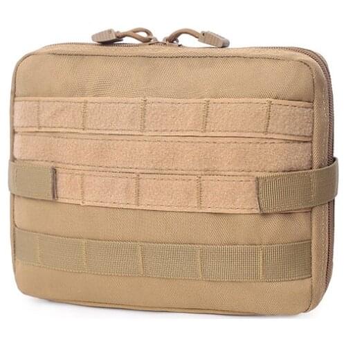 Multi-function 900D Nylon Molle Bag Tactical Combat Military Storage Pocket Accessory Bag Outdoor Hunting Sports Running Pock