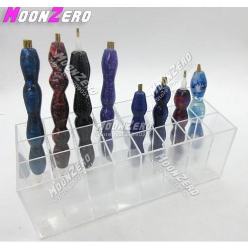 New Diamond Mosaic Pen Acrylic Display Stand Makeup Pen Placement Embroidery Accessories Diamond Painting Cross Stitch Tool Kit