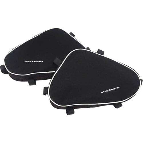 Motorcycle Frame Crash Bars Waterproof Bag Repair Tool Placement Bag For Suzuki V-Strom 650 DL650 DL1000 For Givi For Kappa