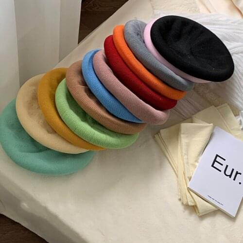 New Breathable Weave Beret Hat Unisex Spring Autumn Solid Color Knit Mesh Painter Hats For Women Casquette Homme Casual Beanies
