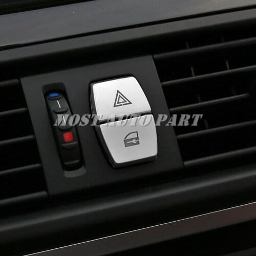 Inner Console Warning Lamp Button Trim Cover For BMW 5 Series F10 F11 2011-2016 Car accesories interior Car decoration