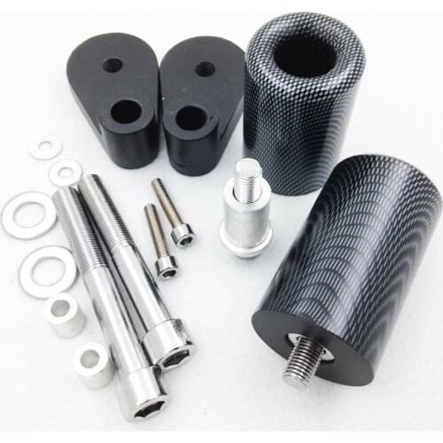 Aftermarket Motorcycle Parts No Cut Frame Slider Crash Protector For Honda 2006 2007 CBR 1000RR 1000 RR Carbon Fiber