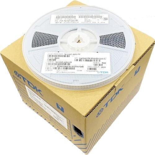 100 pieces of NLC453232T-6R8K-PF 4532 1818 6.8UH current 600MA SMD plastic shielded inductor