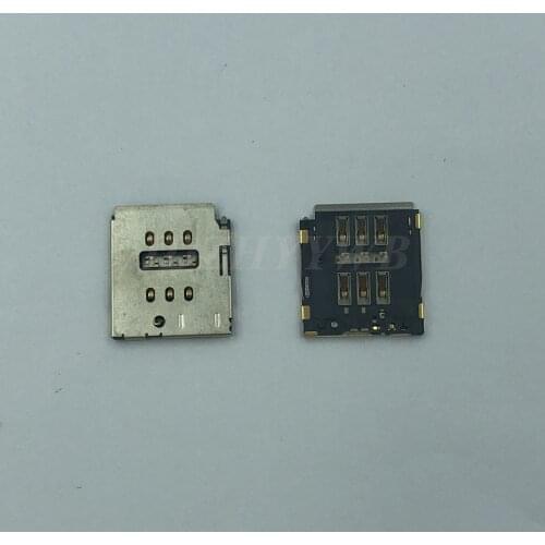 2pcs/lot SIM Card Reader Slot Socket Holder Replacement Connector For iPhone 7 /7 plus /8g/8plus