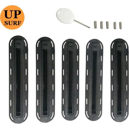 5pcs/set Surfboard Future Fin Box Colorful Futures Fins Plug Good Quality Surf Fin Plugs Surfboard Fin Box