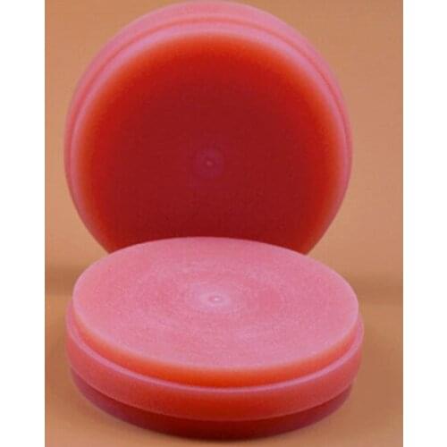 6 Pieces Pink Color Dental PMMA Disc Open Milling System CADCAM Dental PMMA Blanks For Temporary Crown