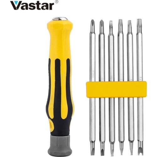 7Pcs Special-shaped Magnetic Screwdriver Security Tamper Proof Drill Bit Pentagonal Torx Screwdriver Bits Flat Head Hand Tools