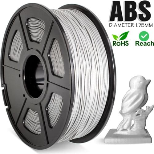 ABS Grey filament electrical 3D transparent abs filament 1.75mm 1KG/roll for 3d printer with 1.75mm abs for kids designing toys