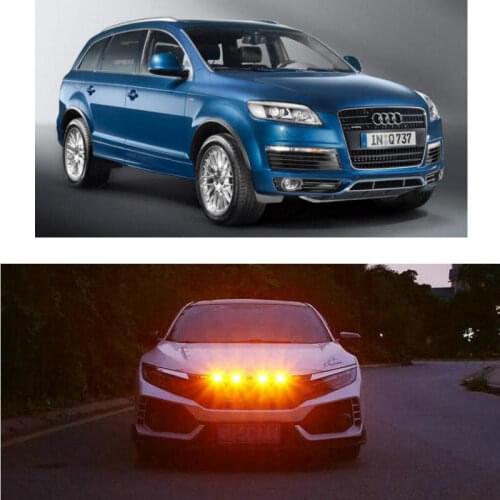 Car Accessories Grille Light Lamp For audi Q7 4L 4M 8V Q3 8U Q5 8R TT 8J3 FV9 8N3 FV3 8J9 8N9 A3 8V1 A6 4G2 C7 4GC A7 4GA 4GF