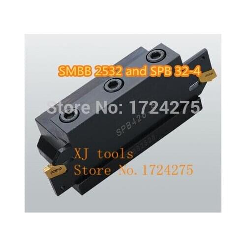 Free delivery of SPB32-4 NC cutter bar and SMBB 2532 CNC turret set for SP400/ZQMX4N-11-1E CNC blade