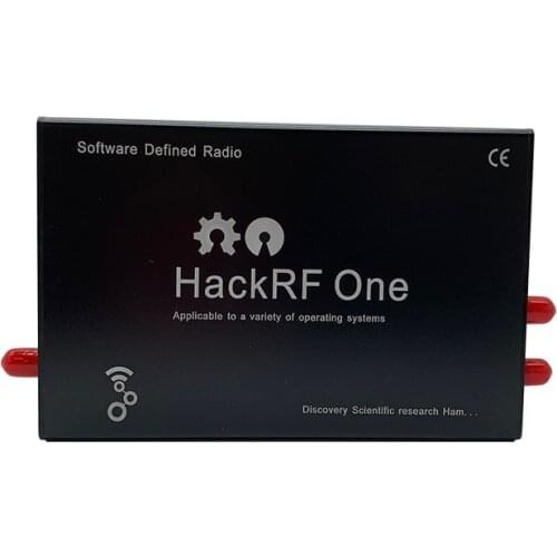 Black Aluminum Enclosure Cover case shell for HackRF One SDR