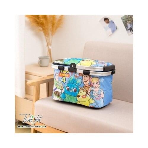 Disney Princess Chip Dale Toy Story Mickey Anime Figures Cartoon Product Cosplay Accessories Casual Lunch Bag Unisex Gift
