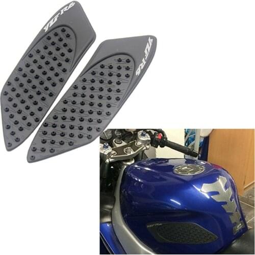 For Yamaha YZF 600 R6 2006 2007 YZFR6 YZF-R6 06 07 Anti slip Tank Traction Pad Side Gas Fuel Grips Decals Motorcycle Accessories