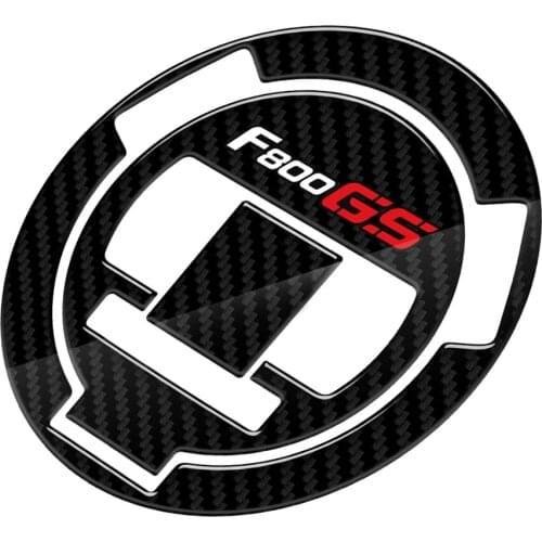 F800gs Tank Cap Cover Pad Carbon-look Sticker Motorcycle Fuel Cap Protector Decals Case For BMW F800GS F800 GS All Year 5.0