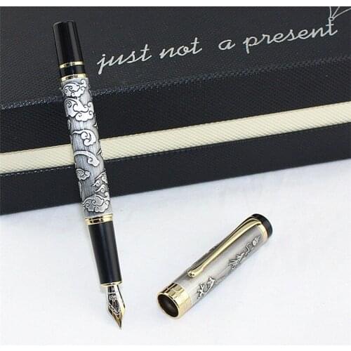 JINHAO 5000 Luxury fountain pen business office supplies novelty brand stationery beautiful metal ink pens gift