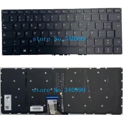 French For Lenovo Yoga 510-14ISK 510-14IKB 510S-14IKB 510S-14ISK Backlit Keyboard