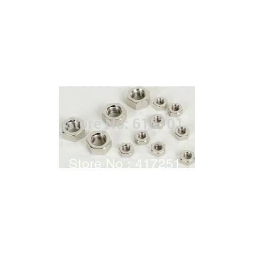 Pack of 25 Steel Metric M6x1.0mm Pitch Left Hand Thread Hex Nut