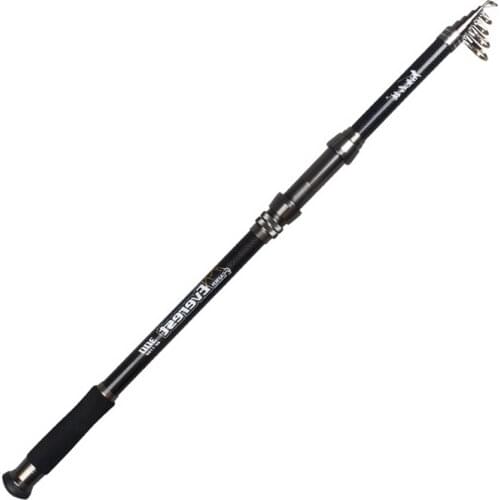 NEW 2.1m 2.4m 2.7m 3.0m 3.6m fishing fish Black Fishing Rod M Power High Carbon Spinning Fishing Stick sea rod