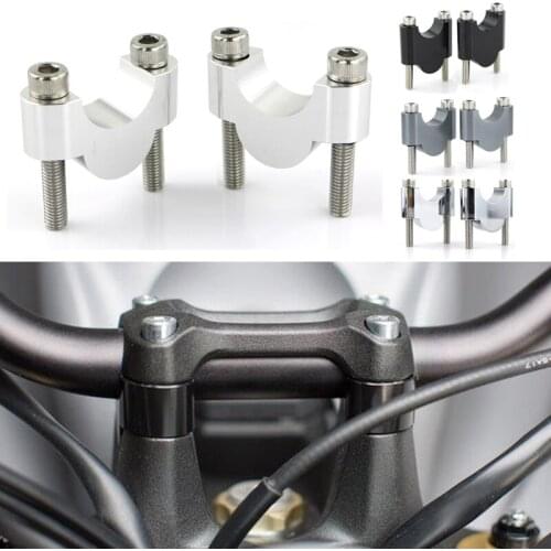 Fit For Husaberg FE 350E FE400 FE501 FE600 E SM FE650E 22mm 7/8" CNC Billet Motorcycle Handlebar Mounting Fat Bar Risers
