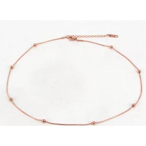 YUN RUO Silver Chokers