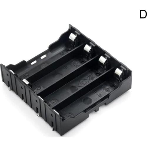 1pcs ABC 18650 Power Bank Cases 1x 2x 3x 4x 18650 Battery Holder Storage Box Case 1 2 3 4 Slot Batteries Container with Hard Pin