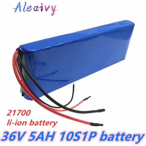 36V lithium ion rechargeable battery 10S1P 5Ah battery pack 250W high power battery 42V 5000mAh Ebike electric bicycle with BMS