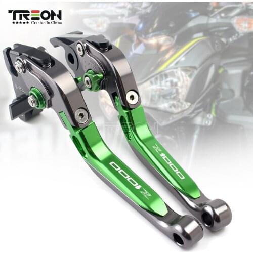 CNC Aluminum Motorcycle Accessories Brake Clutch Handle Levers One Set For Kawasaki Z1000 Z 1000 2007-2014 2015 2016