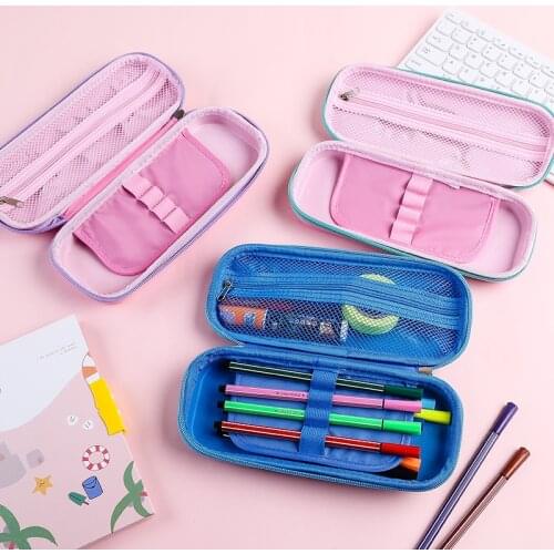 Large Capacity 3D Pencil Case Eva Cartoon Stationery Organizer Multifunctional Bag Eraser Pen Holder Box students School Supply