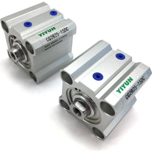 CQ2B25/CDQ2B25-30DZ,35DZ,40DZ,45DZ,50DZ CQ2B25/CDQ2B25-30DMZ,35DMZ,40DMZ,45DMZ,50DMZ YIYUN Pneumatic air tool Compact Cylinder