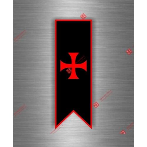 Interesting Sticker Car Biker Maltese Shield Airsoft Decal Crusader Cross Templar Knights Motorcycle Decals