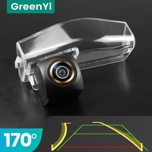 GreenYi Trajectory 170° AHD Car Rear View Camera for Mazda 2 Mazda 3 Mazda3 Sport 2004-2013
