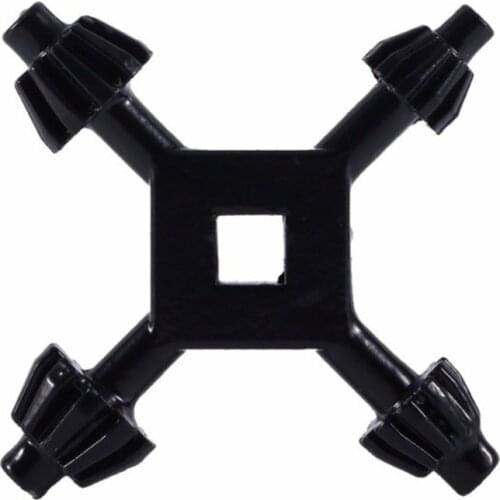 Wrench Set 4 In 1 Mini Universal Multi-function Hand Drill Key Chuck Wrench Four Head Electric drill Outdoor Portable Gadget